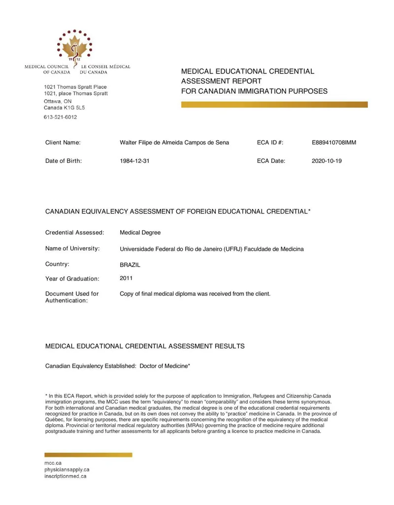 Visualização de diploma